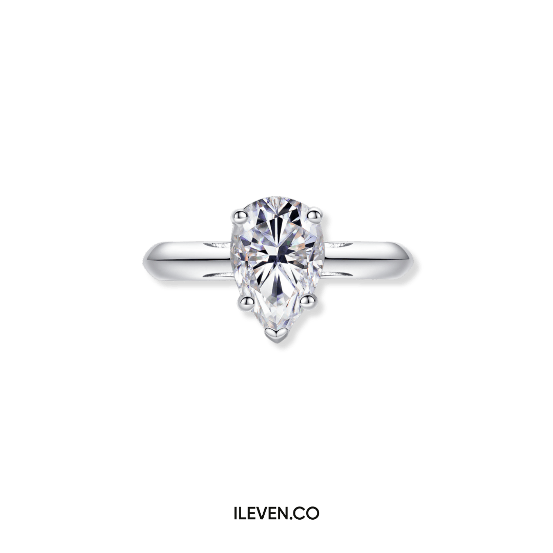 MOISSANITE SHAPE RINGS