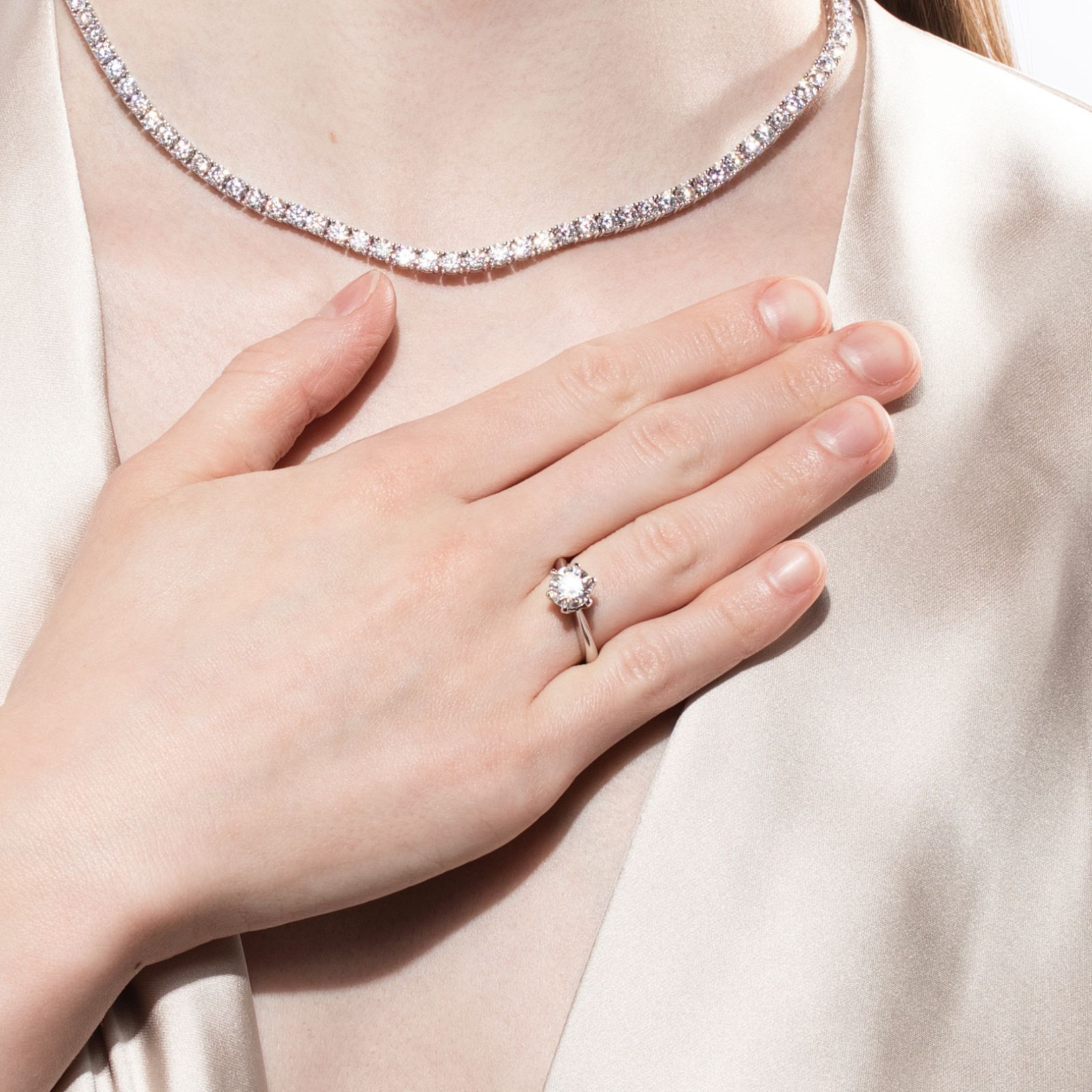 NHẪN SÁU CHÌM VĨNH CỬU – ĐƯỢC CHẾ TẠO BẠC STERLING VỚI ETERNAGOLD™