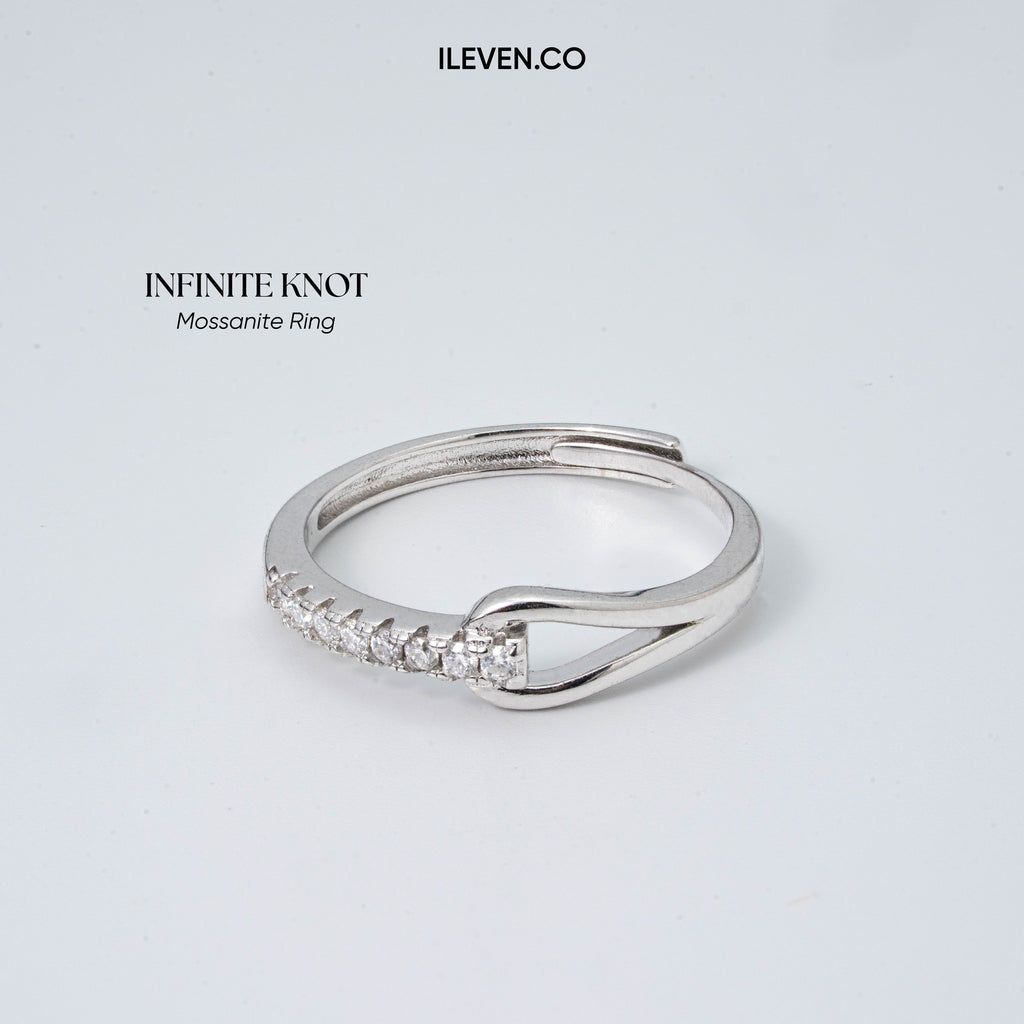 INFINITE KNOT RING – CRAFTED IN STERLING SILVER