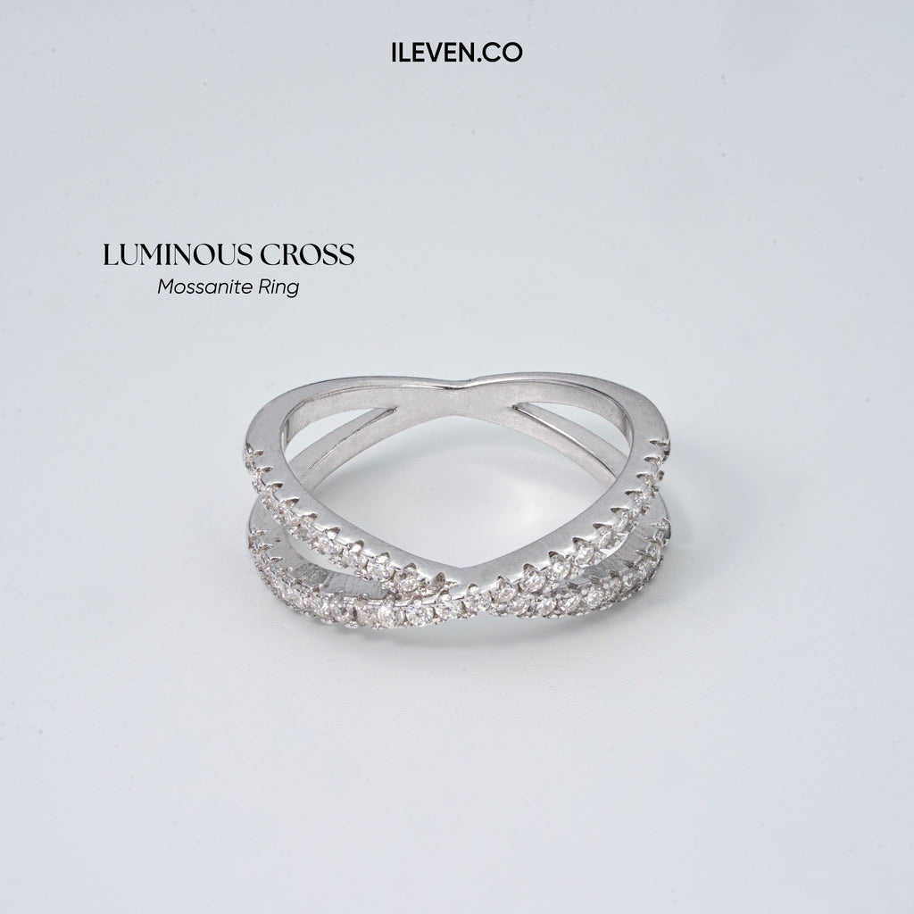 LUMINOUS CROSS RING – CRAFTED IN STERLING SILVER