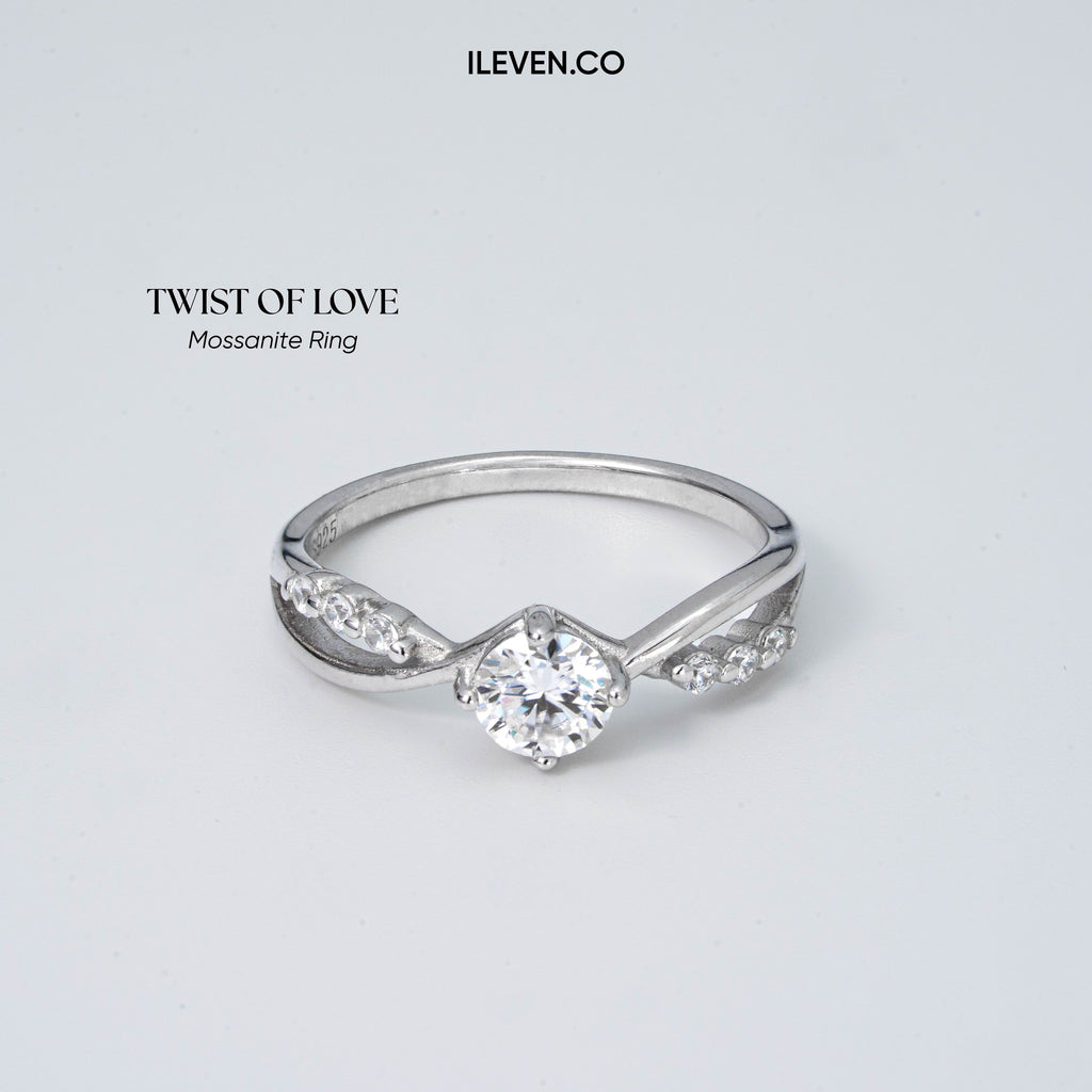 TWIST OF LOVE RING – CRAFTED IN STERLING SILVER