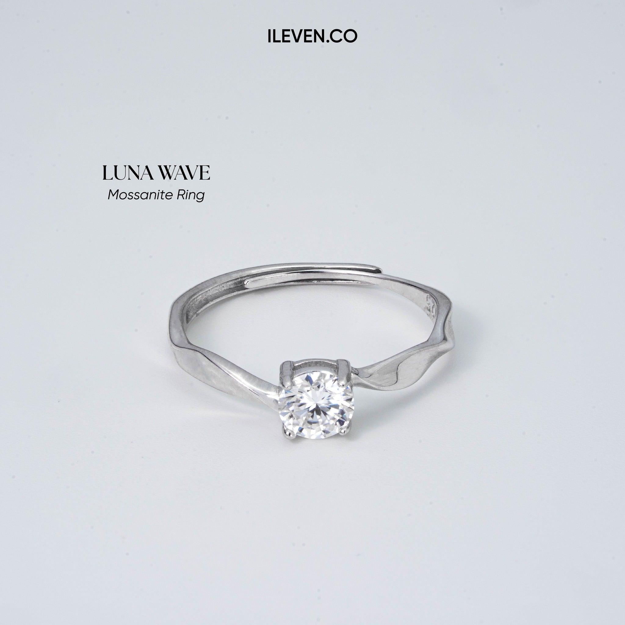 LUNA WAVE RING – CRAFTED IN STERLING SILVER
