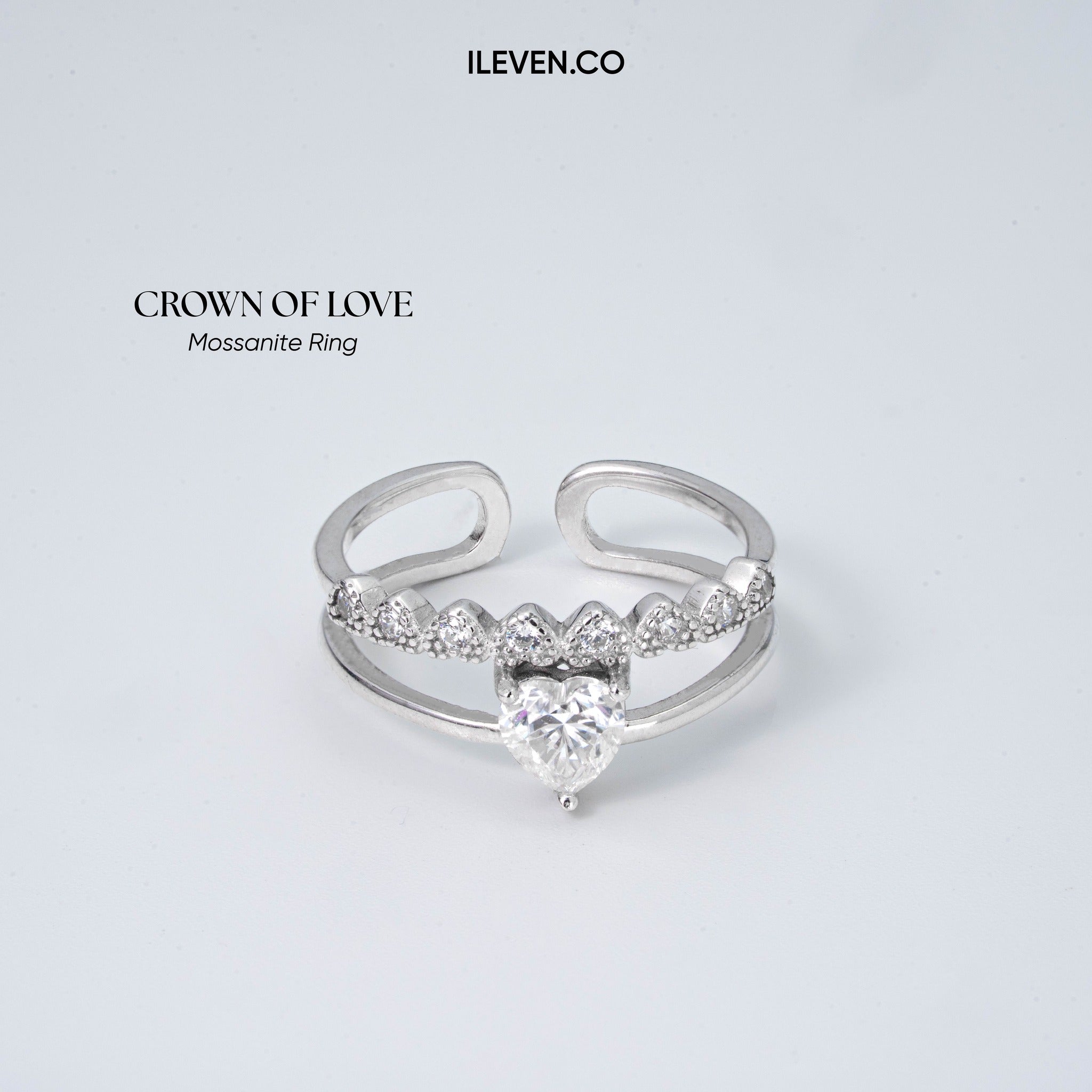 CROWN OF LOVE RING – CRAFTED IN STERLING SILVER