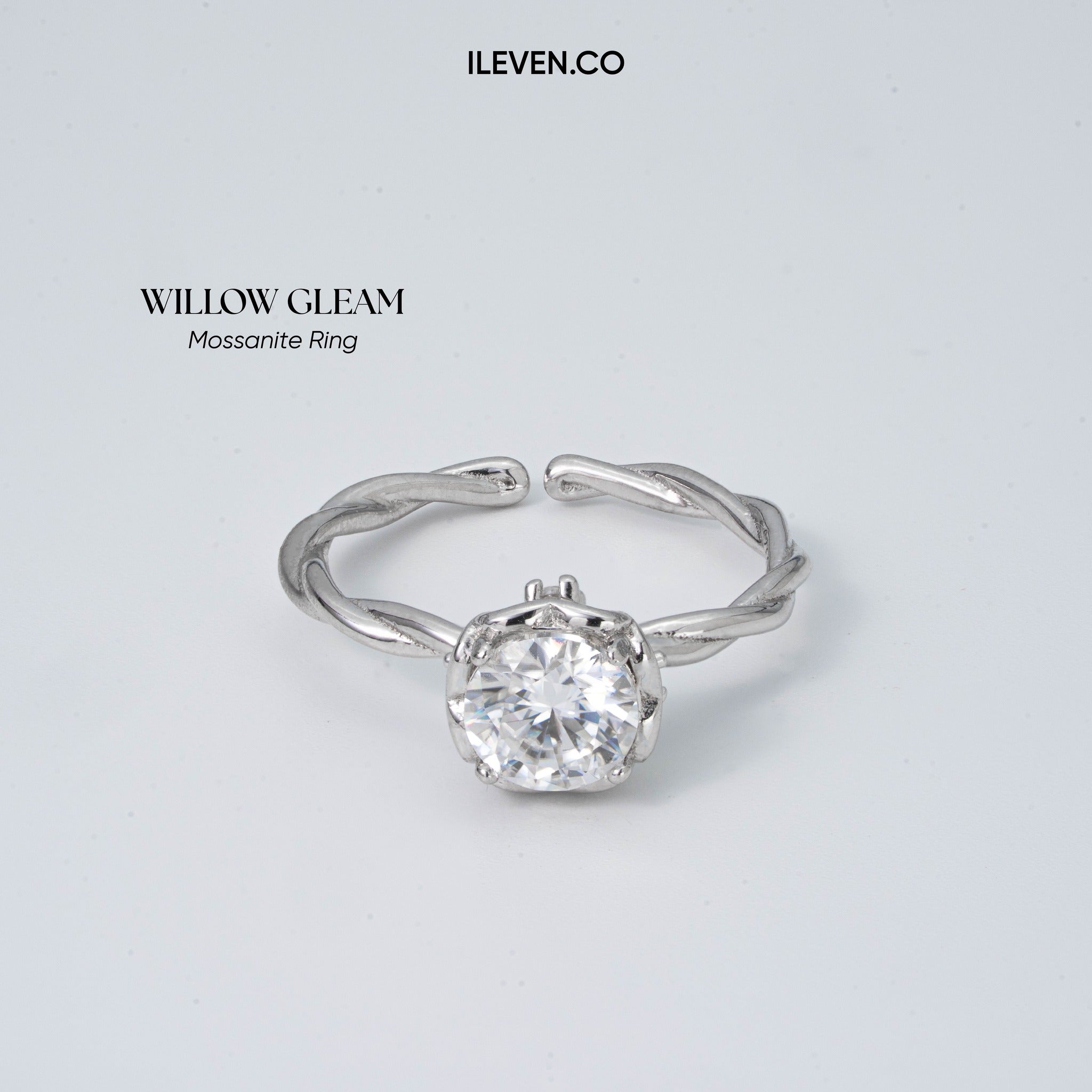 WILLOW GLEAM RING – CRAFTED IN STERLING SILVER