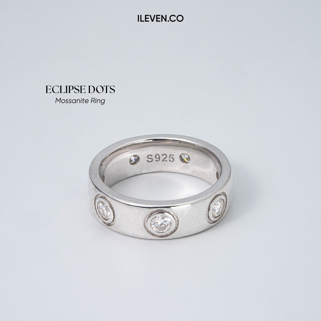 ECLIPSE DOTS RING – CRAFTED IN STERLING SILVER