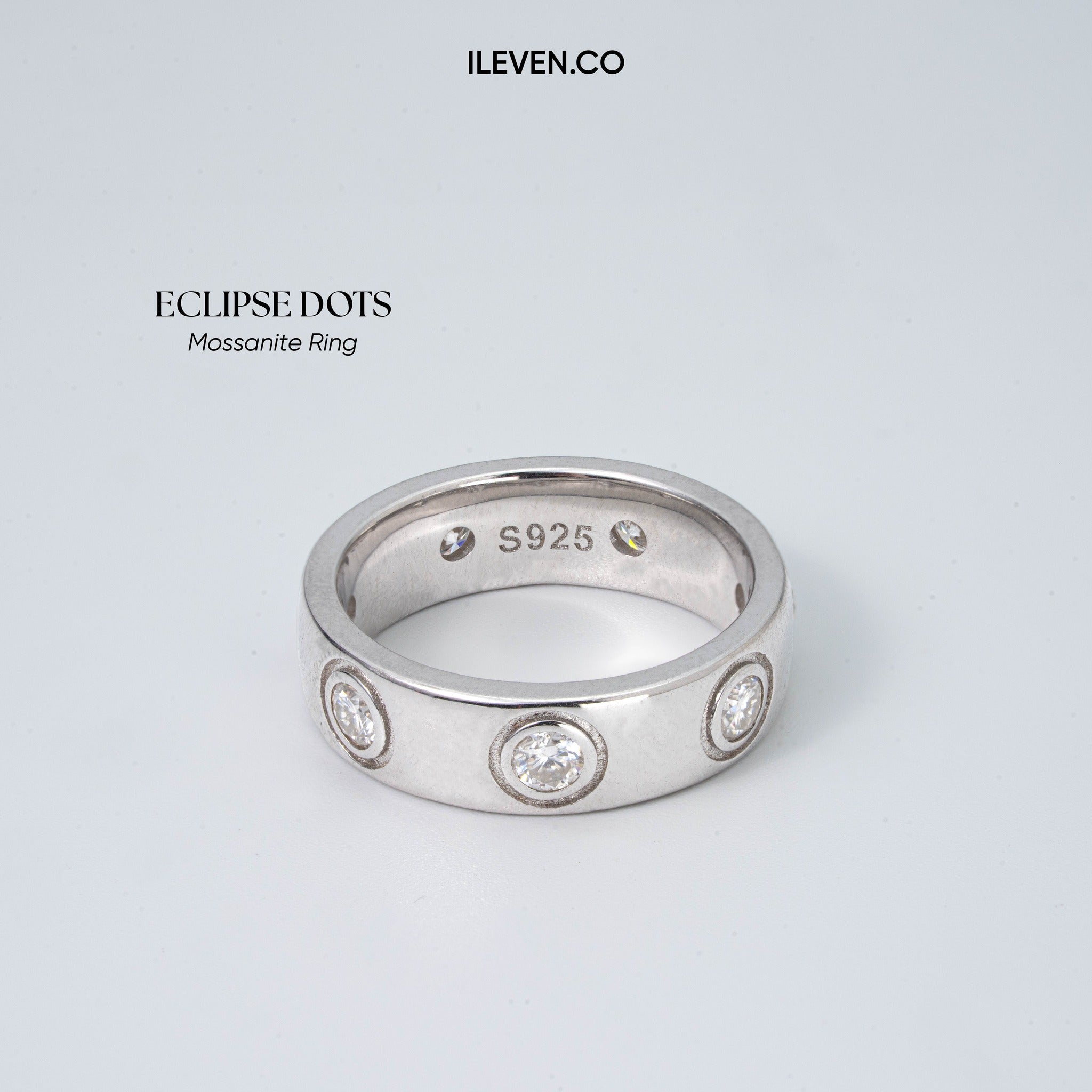 ECLIPSE DOTS RING – CRAFTED IN STERLING SILVER