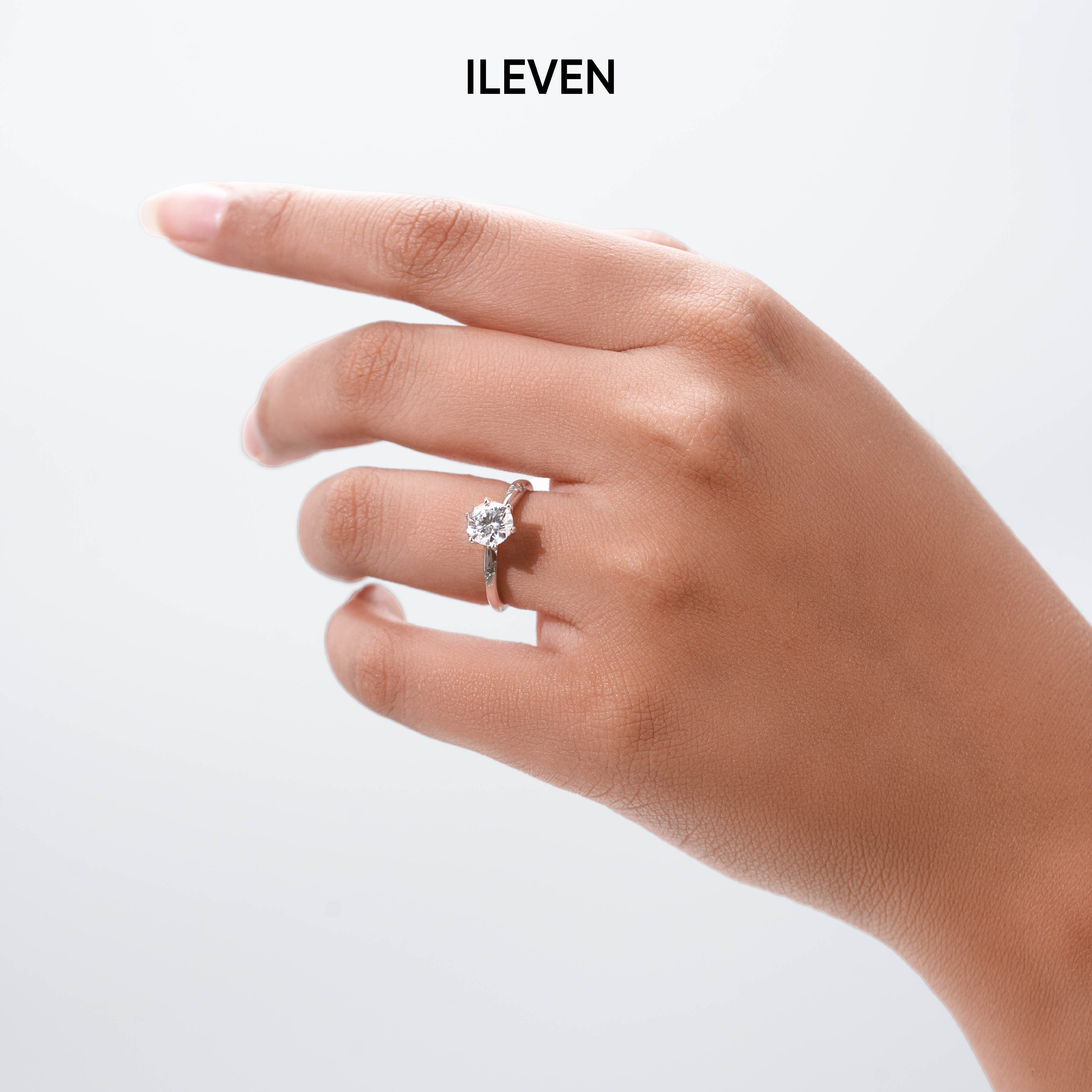 ASTRA SOLITAIRE RING – CRAFTED IN STERLING SILVER