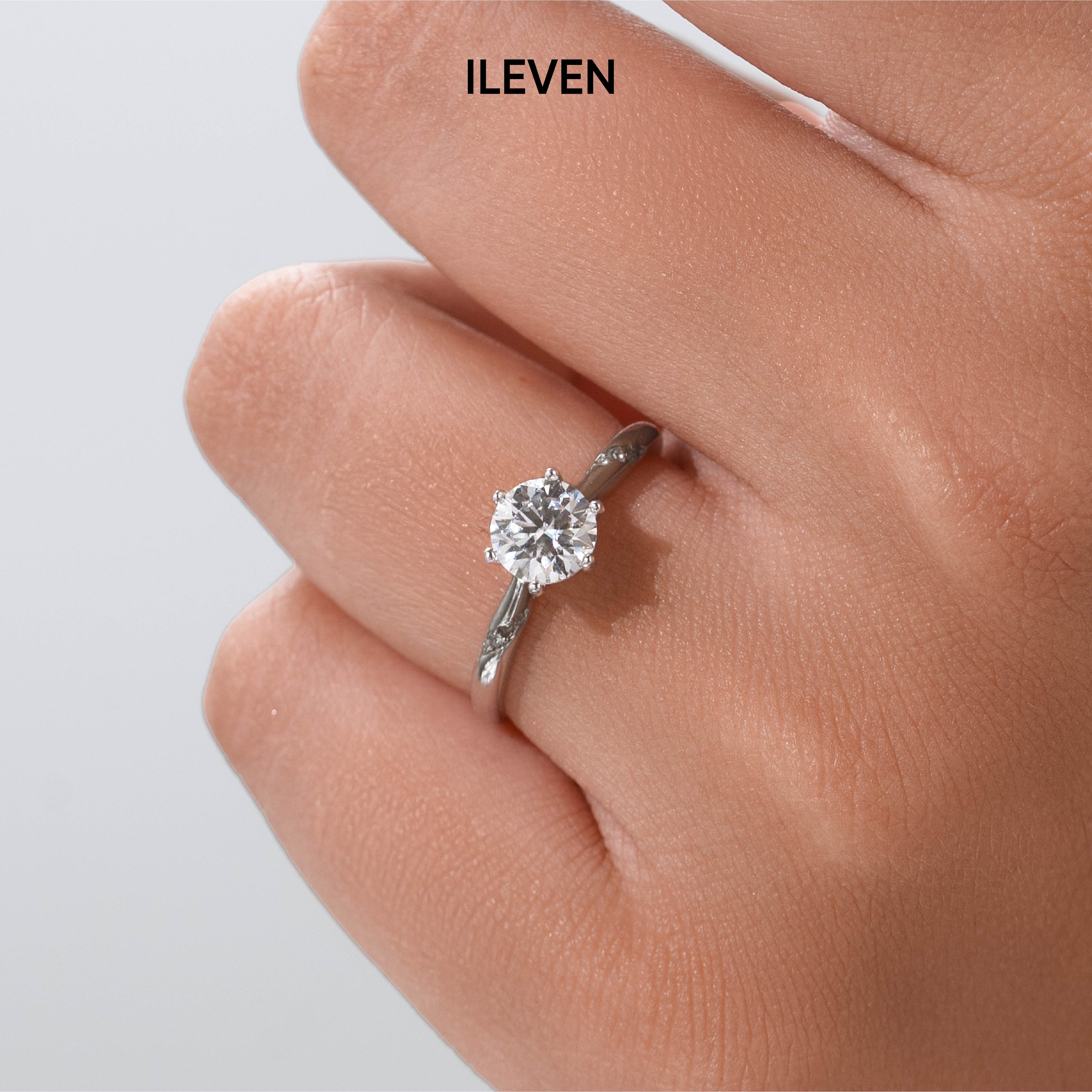 ASTRA SOLITAIRE RING – CRAFTED IN STERLING SILVER