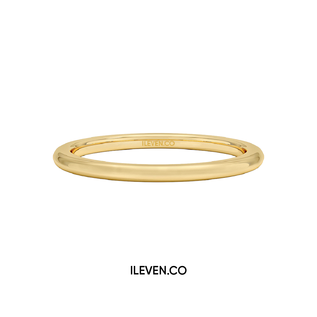 SILENT BASE BAND RING – CRAFTED IN STERLING SILVER WITH ETERNAGOLD™