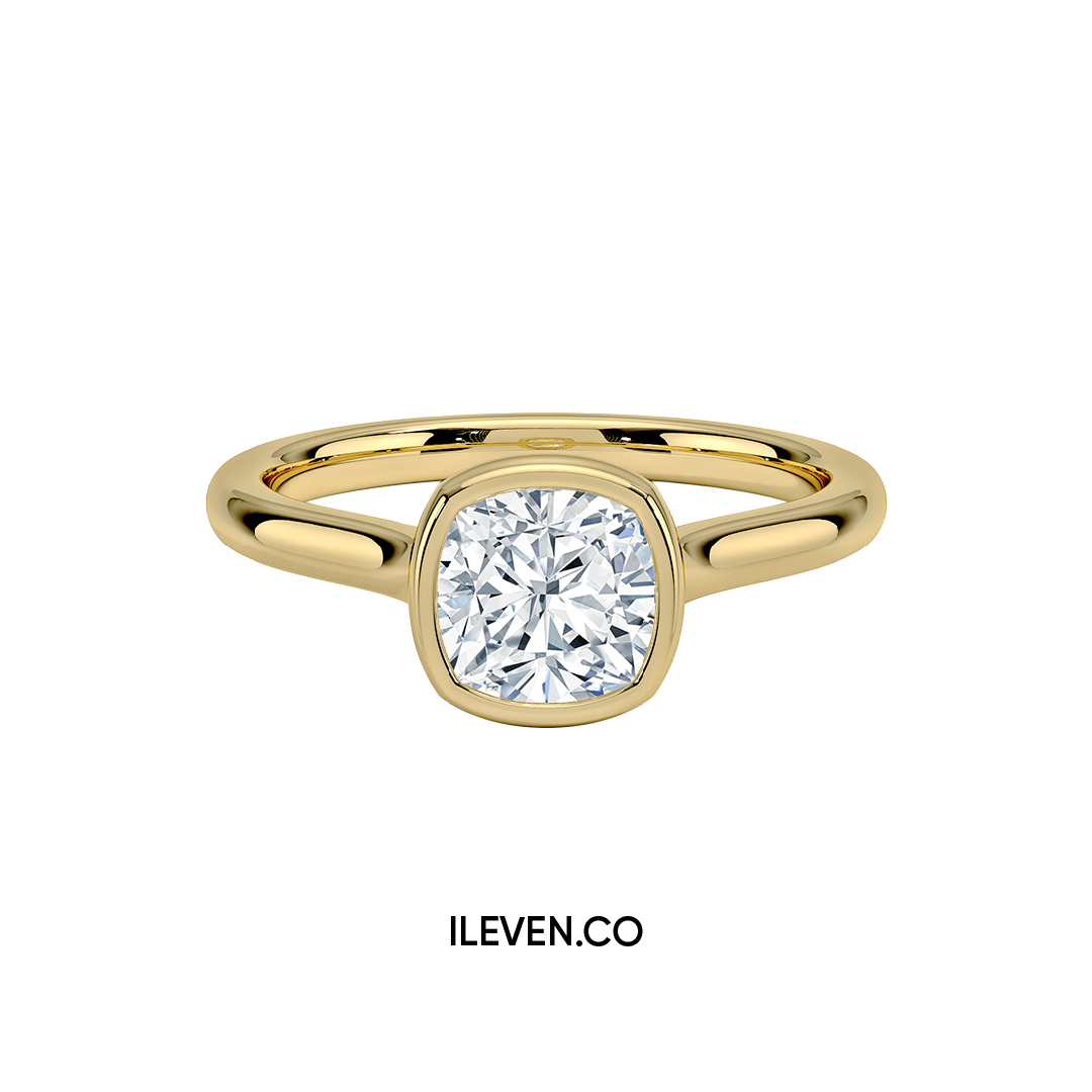 SOFT SQUARE AURA RING – CRAFTED IN STERLING SILVER WITH ETERNAGOLD™