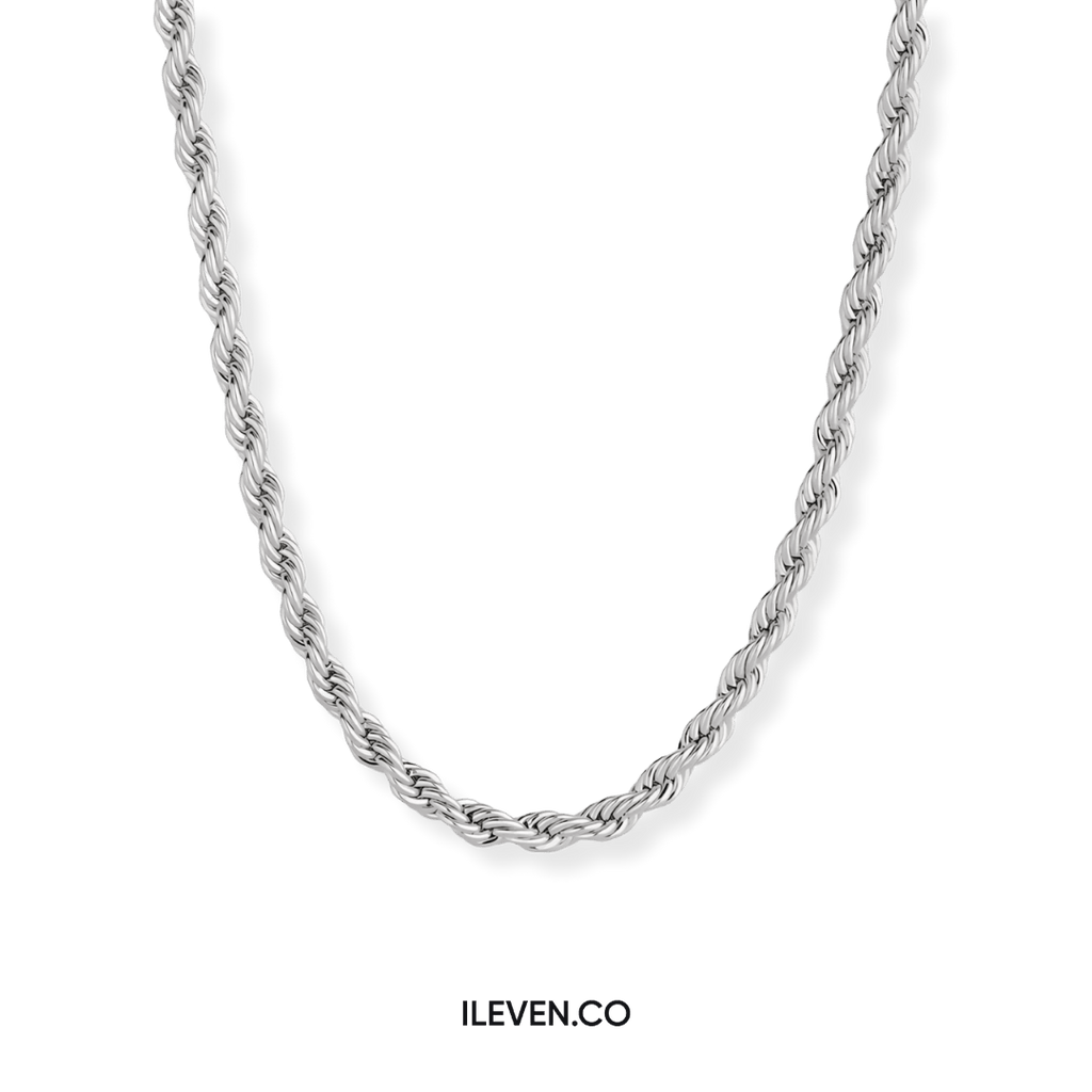 ROPE CHAIN 3.3MM – CRAFTED IN STERLING SILVER