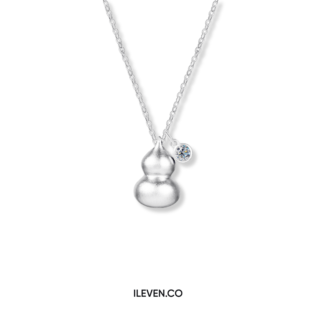 FORTUNE GOURD NECKLACE – CRAFTED IN STERLING SILVER