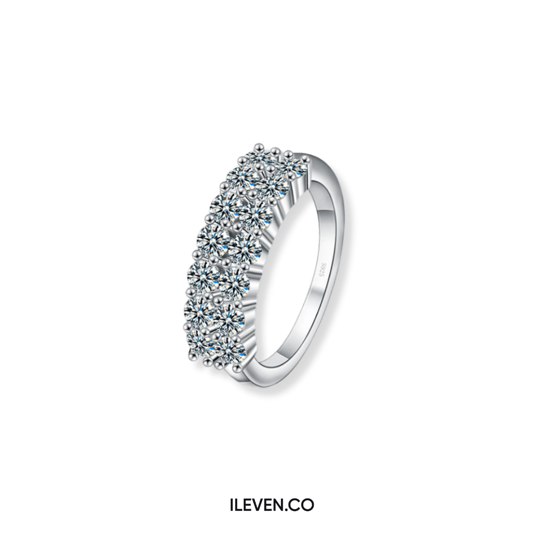 DOUBLE BEAM RING – CRAFTED IN STERLING SILVER