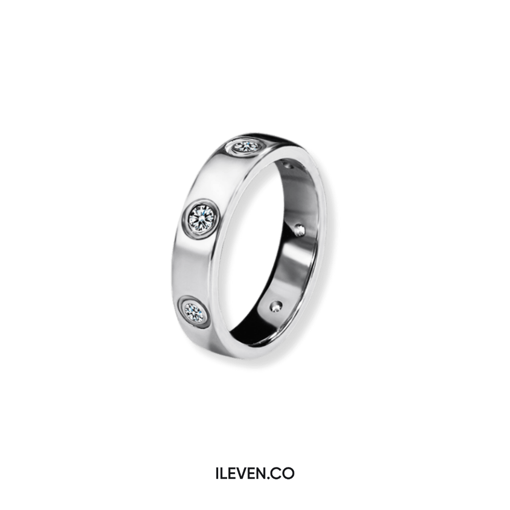 ECLIPSE DOTS RING – CRAFTED IN STERLING SILVER