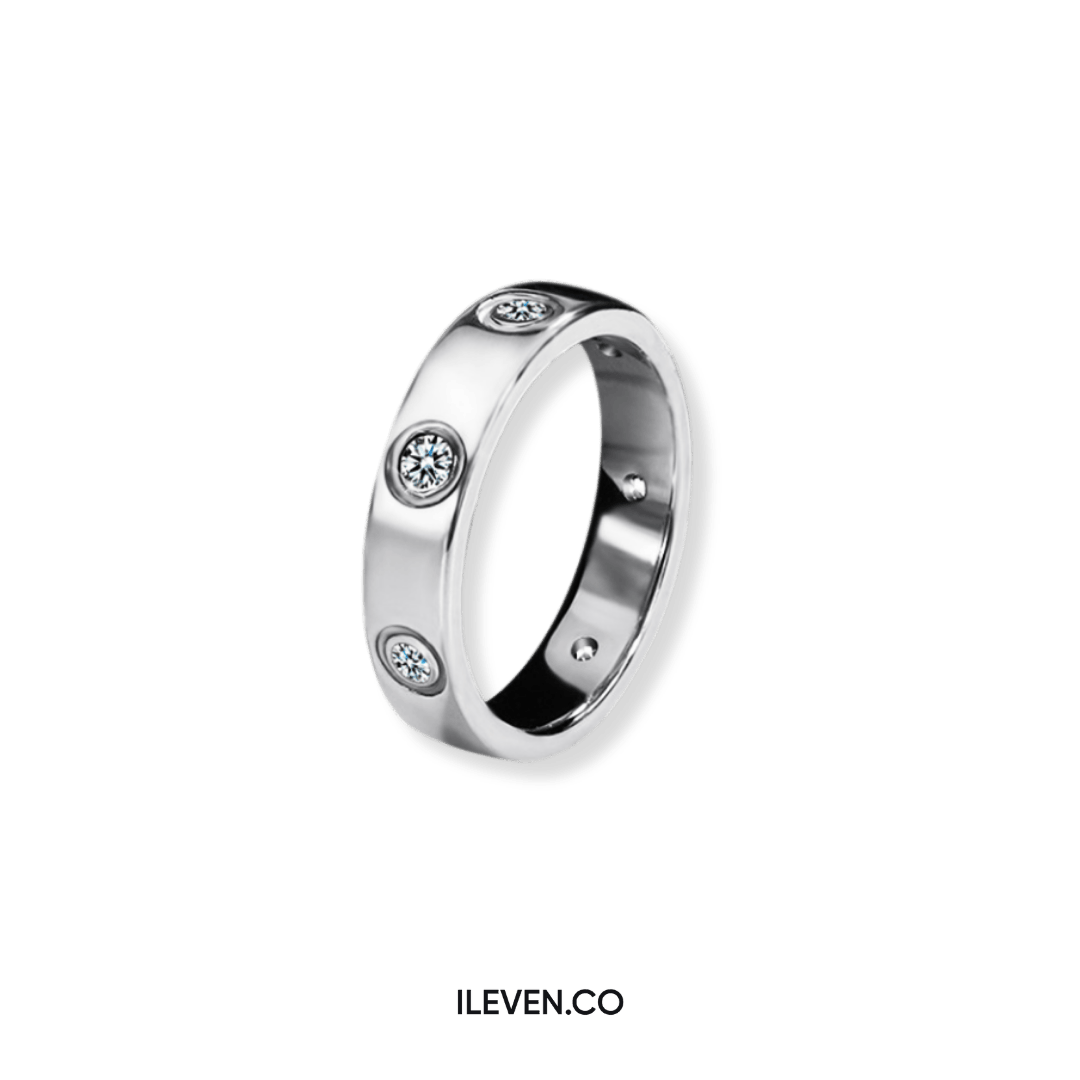 ECLIPSE DOTS RING – CRAFTED IN STERLING SILVER