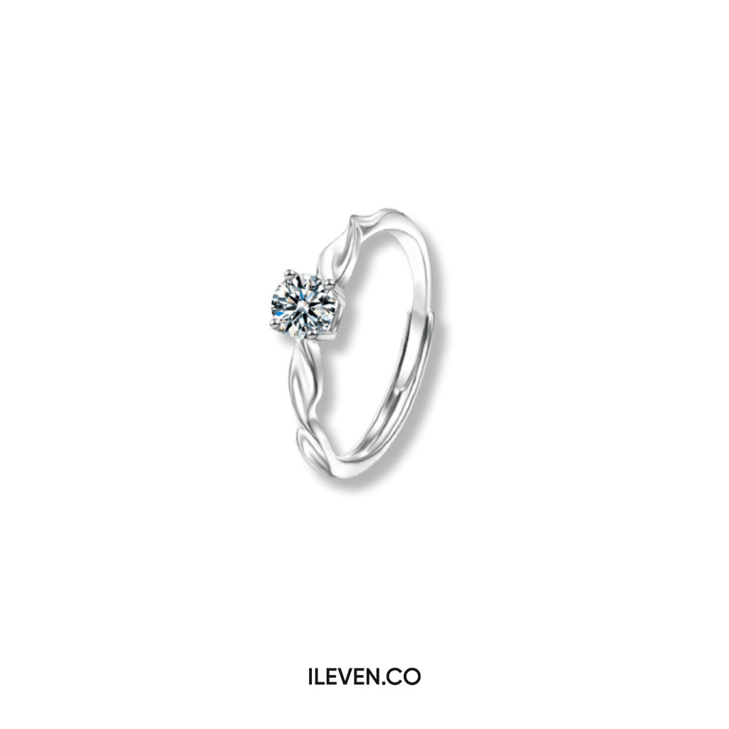 LUNA WAVE RING – CRAFTED IN STERLING SILVER