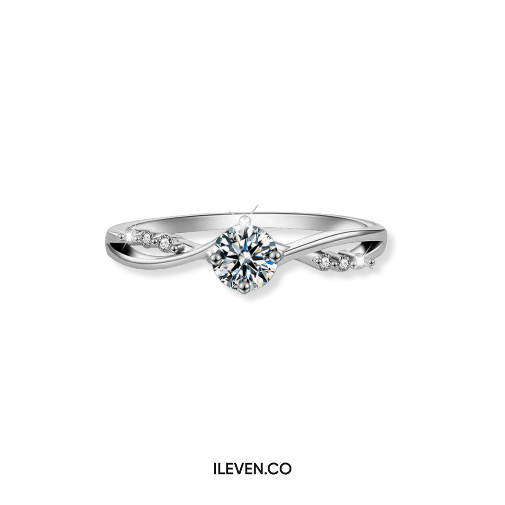 TWIST OF LOVE RING – CRAFTED IN STERLING SILVER