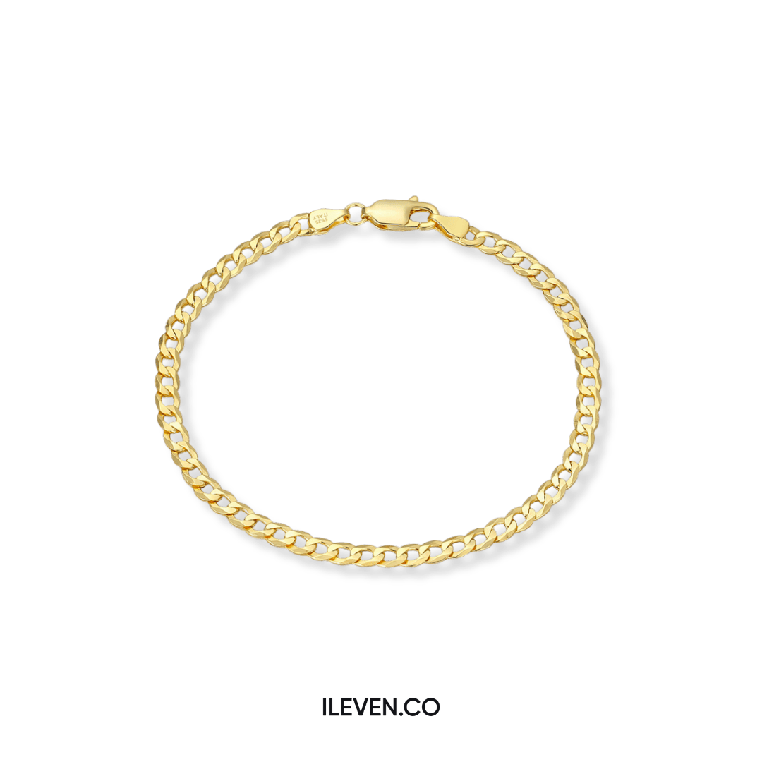 CUBAN CLASSIC BRACELETS 5MM - RAFTED IN STERLING SILVER