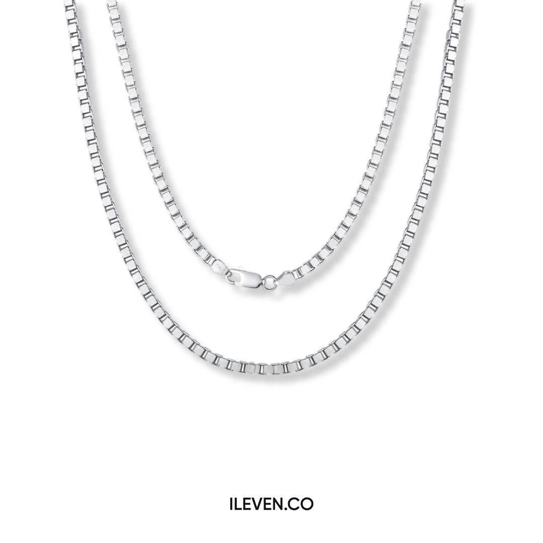 CLASSIC BOX CHAIN – CRAFTED IN STERLING SILVER