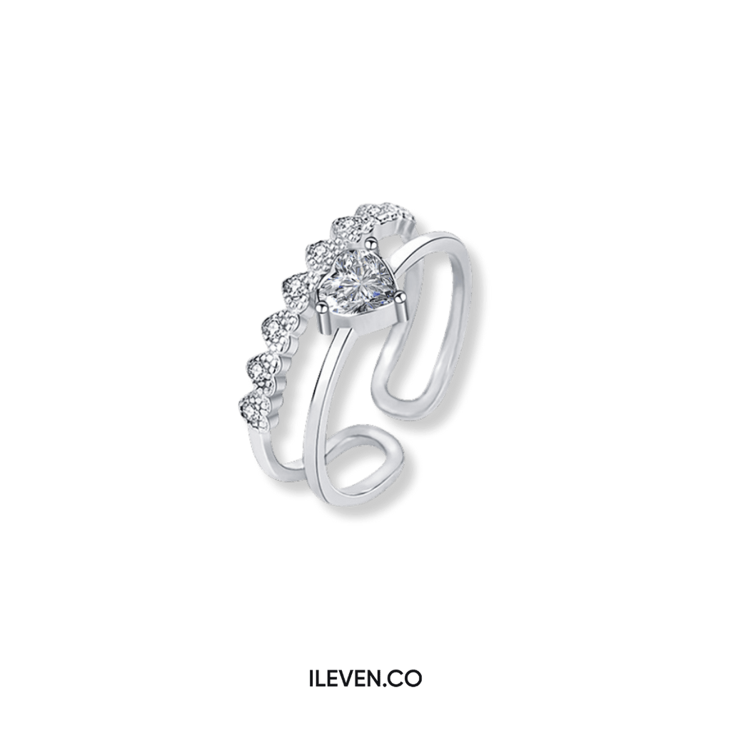 CROWN OF LOVE RING – CRAFTED IN STERLING SILVER