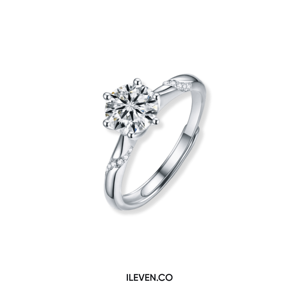 ASTRA SOLITAIRE RING – CRAFTED IN STERLING SILVER