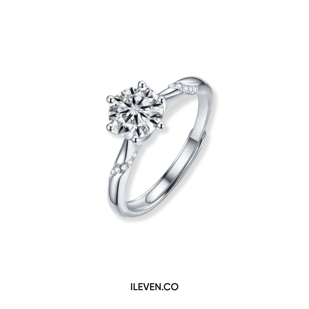 ASTRA SOLITAIRE RING – CRAFTED IN STERLING SILVER