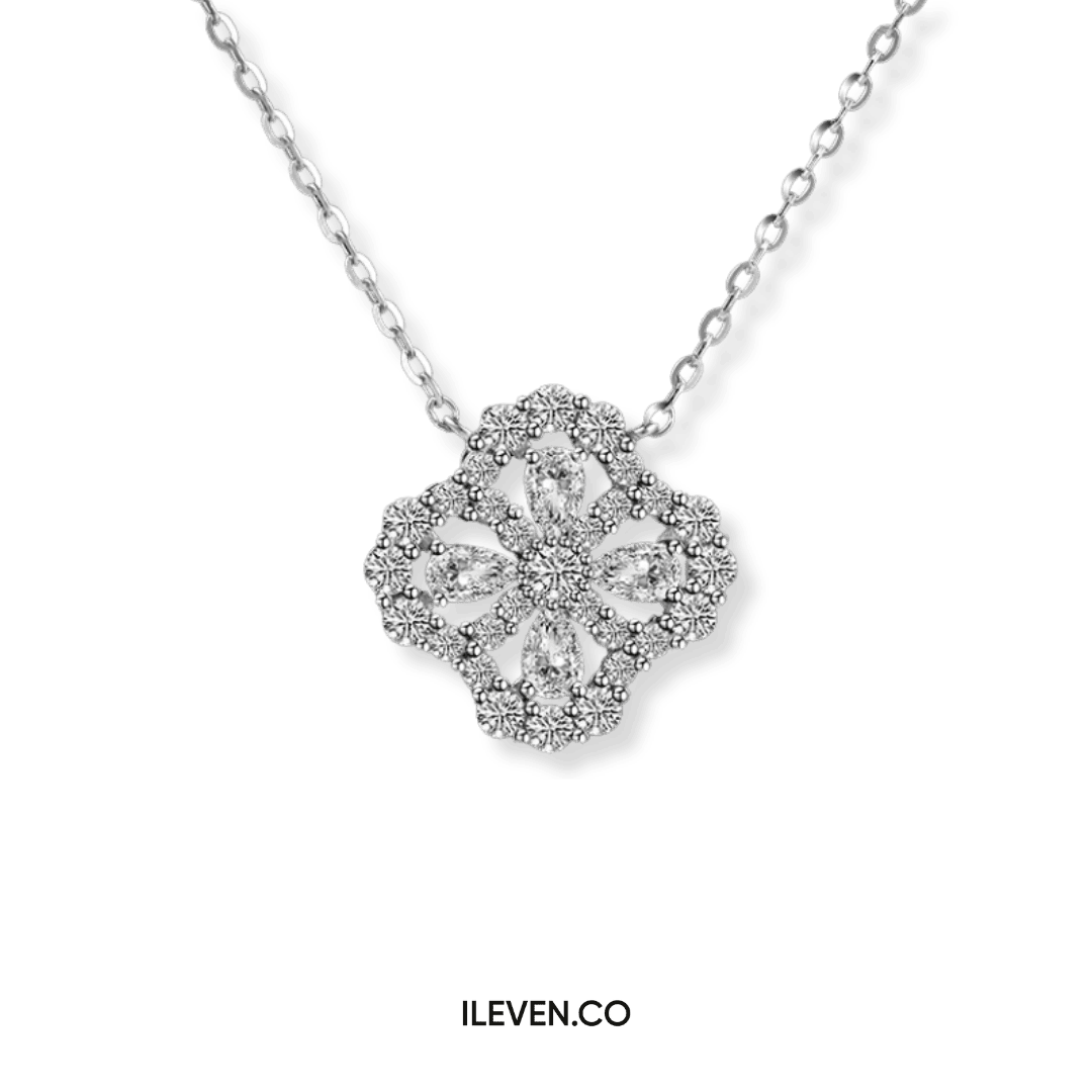 PLATI BLOOM S NECKLACE – CRAFTED IN STERLING SILVER