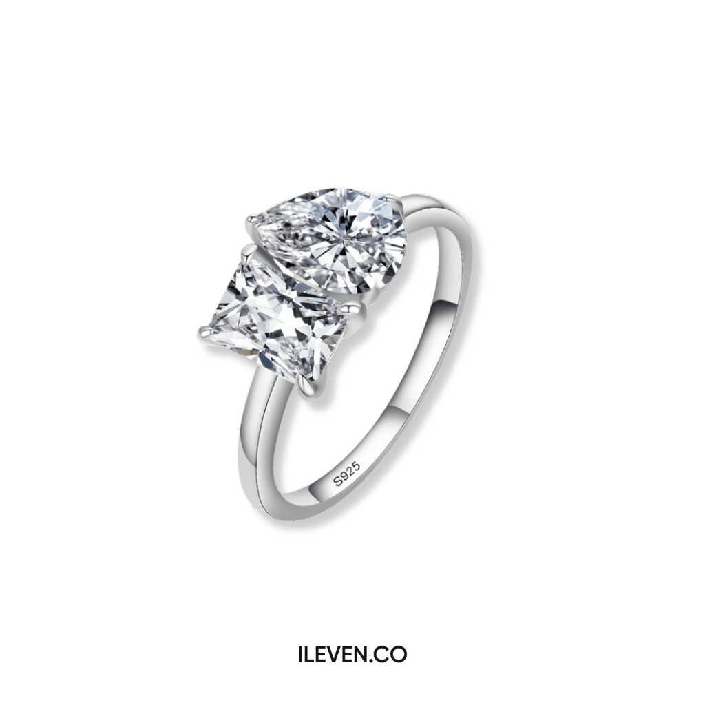 HARMONY WHITE RING – CRAFTED IN STERLING SILVER