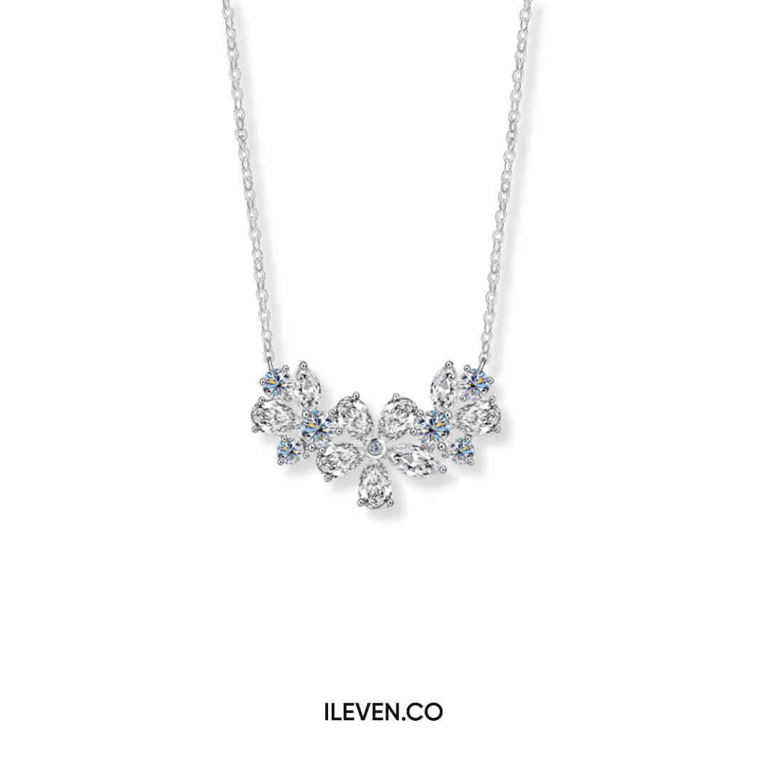 RADIANT BOW NECKLACE – CRAFTED IN STERLING SILVER