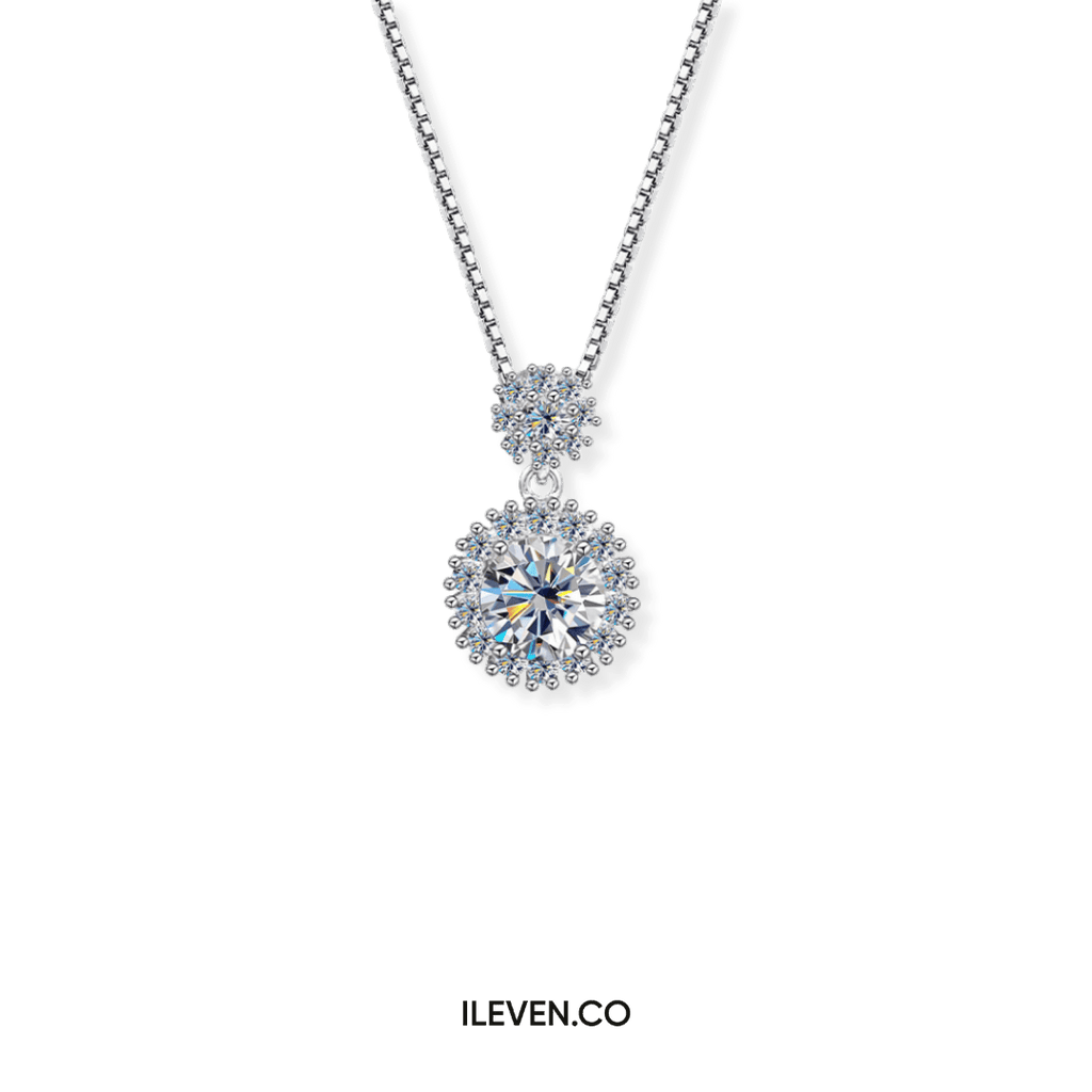 VÒNG CỔ HALO KÉP LUMINA – ĐƯỢC CHẾ TẠO BẠC STERLING VỚI TRIPLESHIELD™