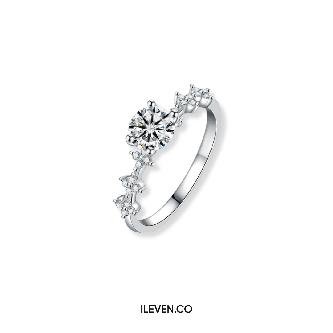 FOUR LEAF RING – CRAFTED IN STERLING SILVER