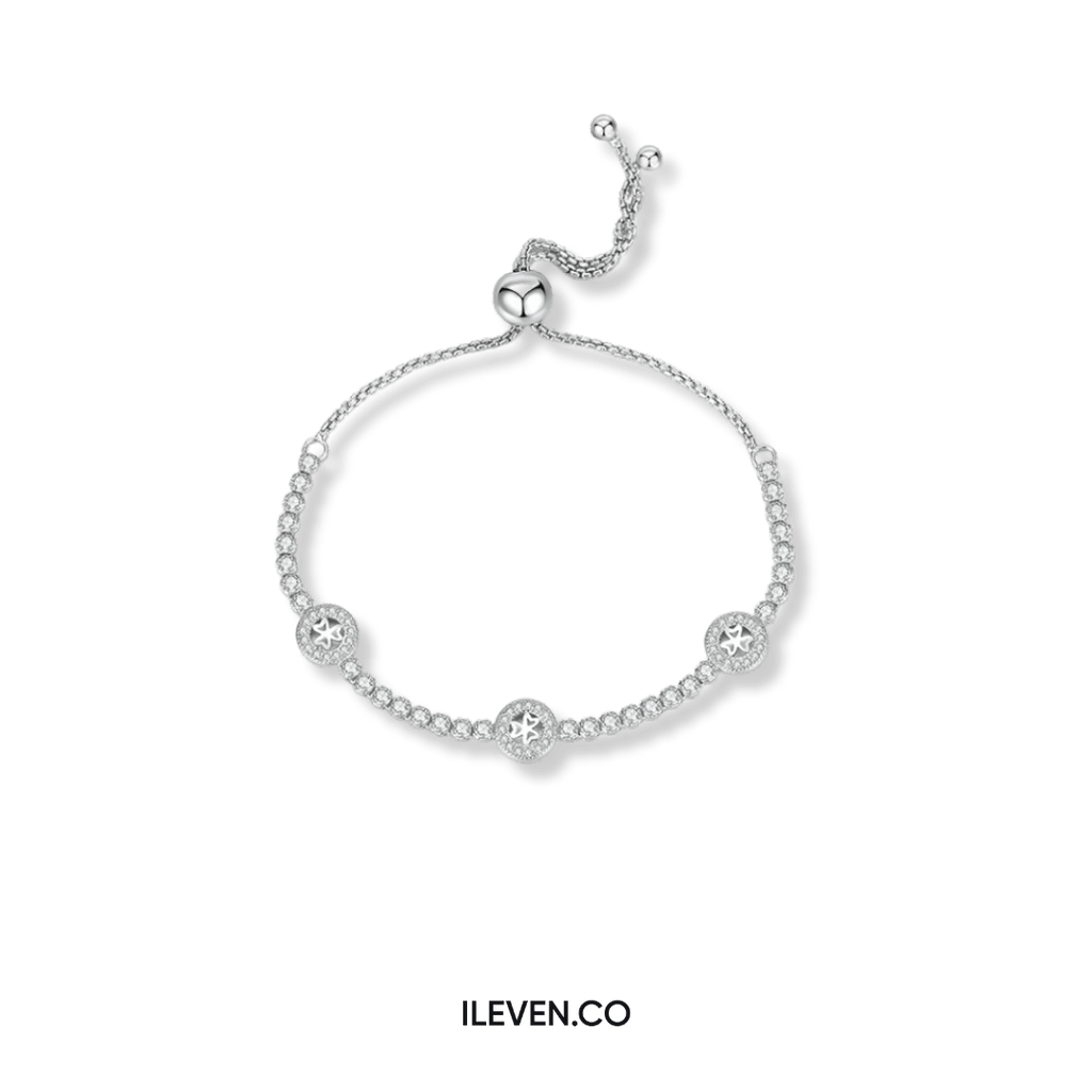 VÒNG TAY CỎ BA LÁ - ĐƯỢC CHẾ TẠO BẠC STERLING VỚI TRIPLESHIELD™