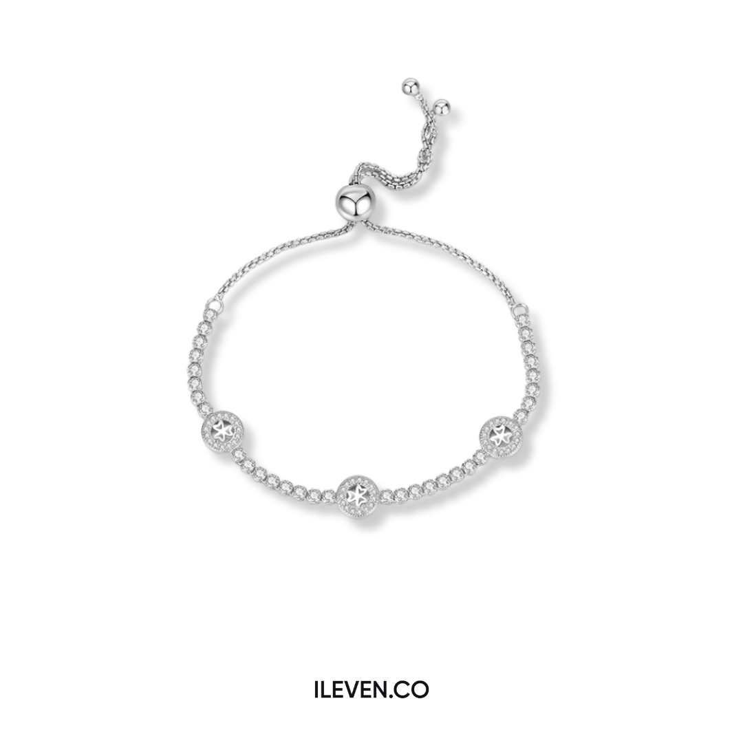 CLOVER BRACELET - CRAFTED IN STERLING SILVER