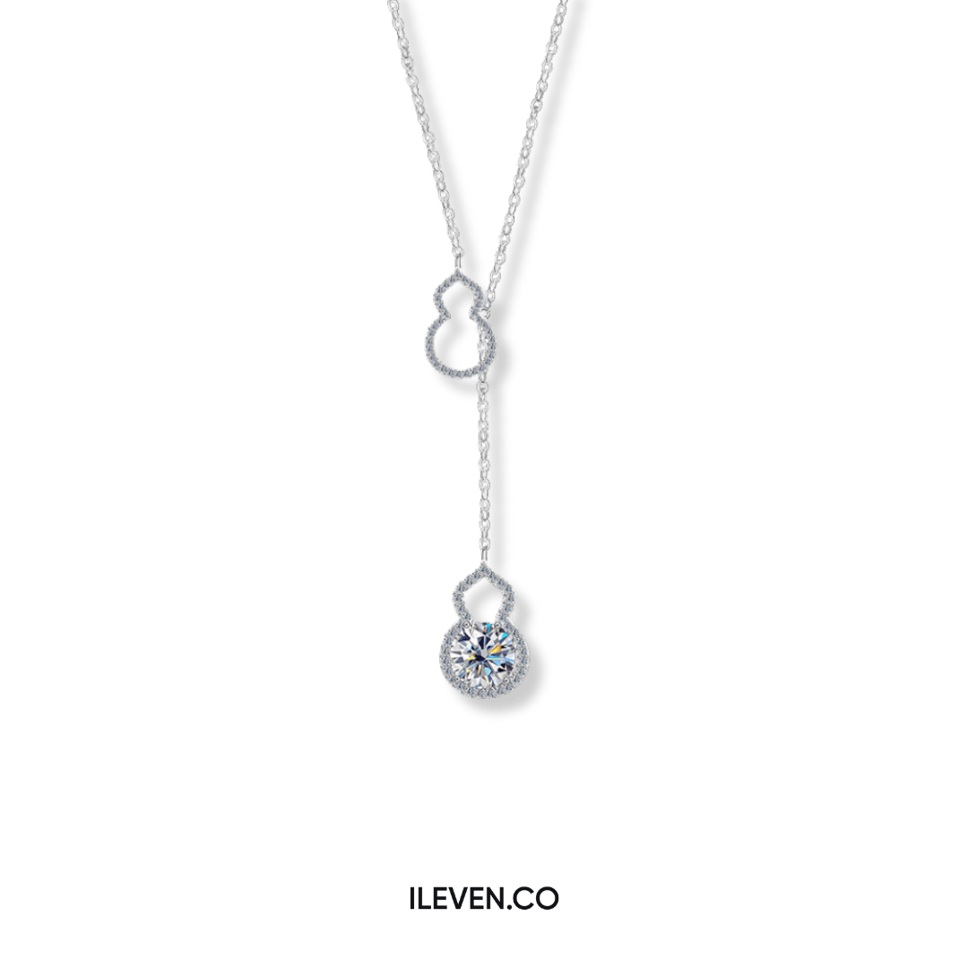 GRACE DROP NECKLACE – CRAFTED IN STERLING SILVER