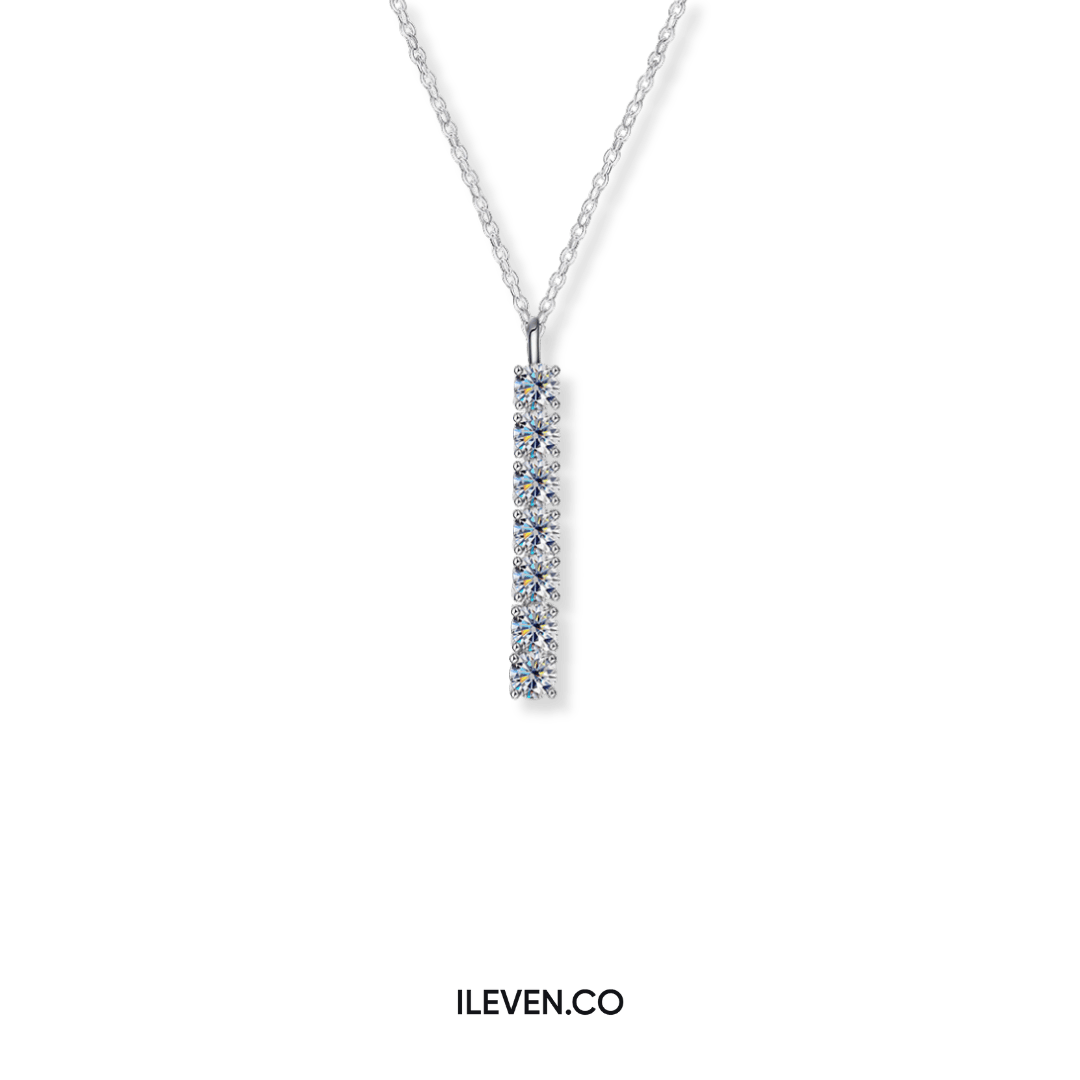 LUMINA BAR NECKLACE – CRAFTED IN STERLING SILVER