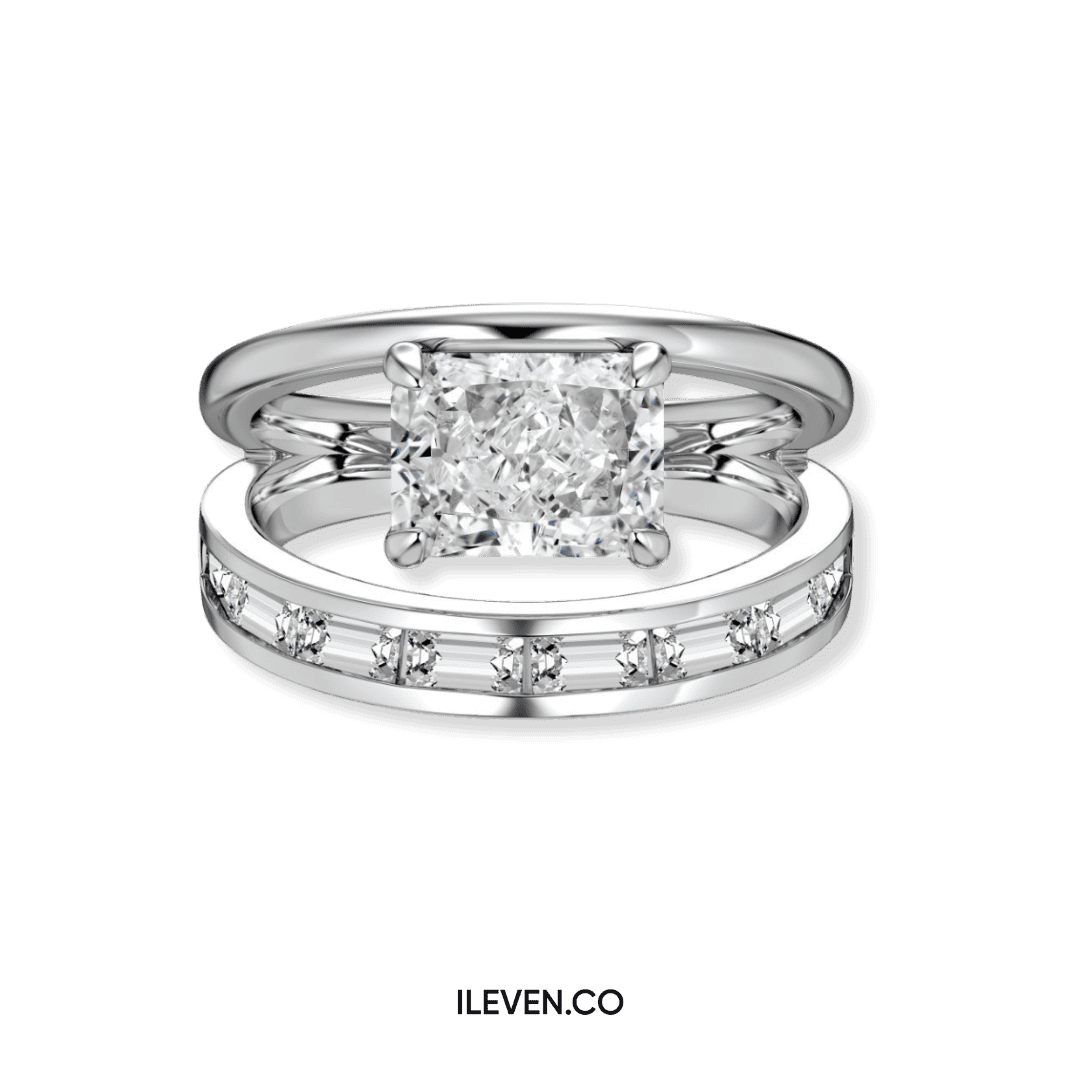 FOREVER BAND CUT RING – CRAFTED IN STERLING SILVER