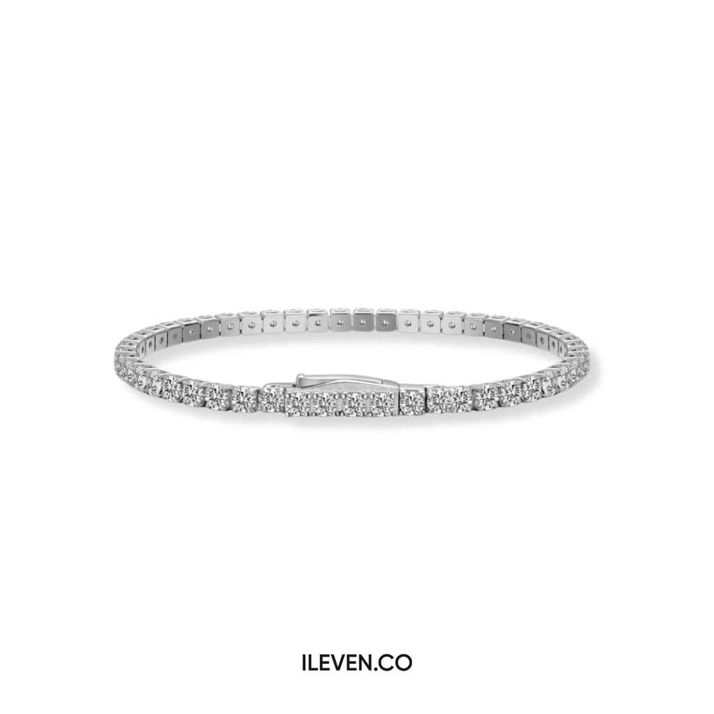 VÒNG TAY TENNIS RỰC RỠ 2,5MM – ĐƯỢC CHẾ TẠO BẰNG BẠC STERLING VỚI TRIPLESHIELD™