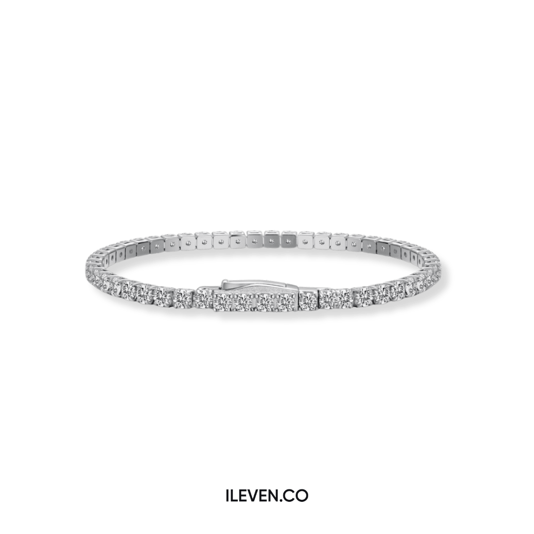RADIANT TENNIS BRACELET 3MM – CRAFTED IN STERLING SILVER