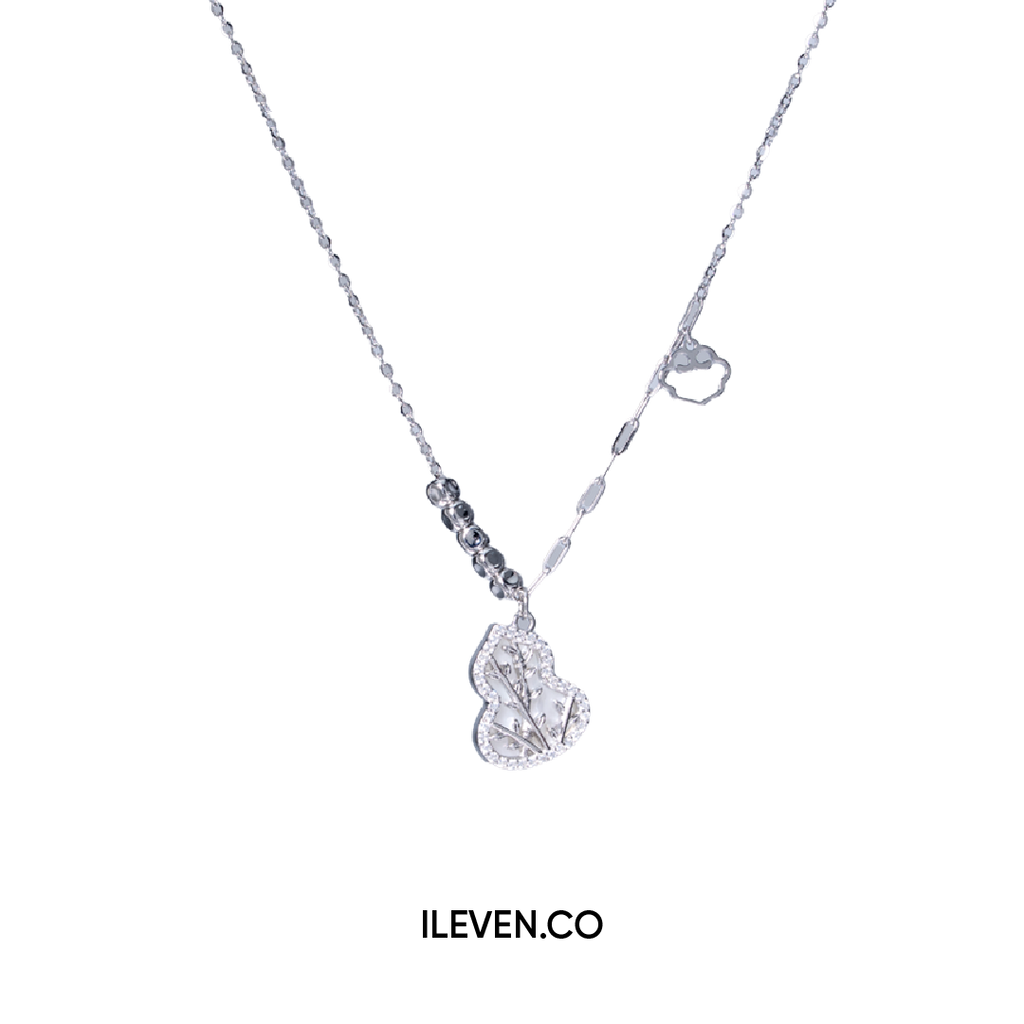 ETERNAL GOURD NECKLACE – CRAFTED IN STERLING SILVER WITH TRIPLESHIELD™