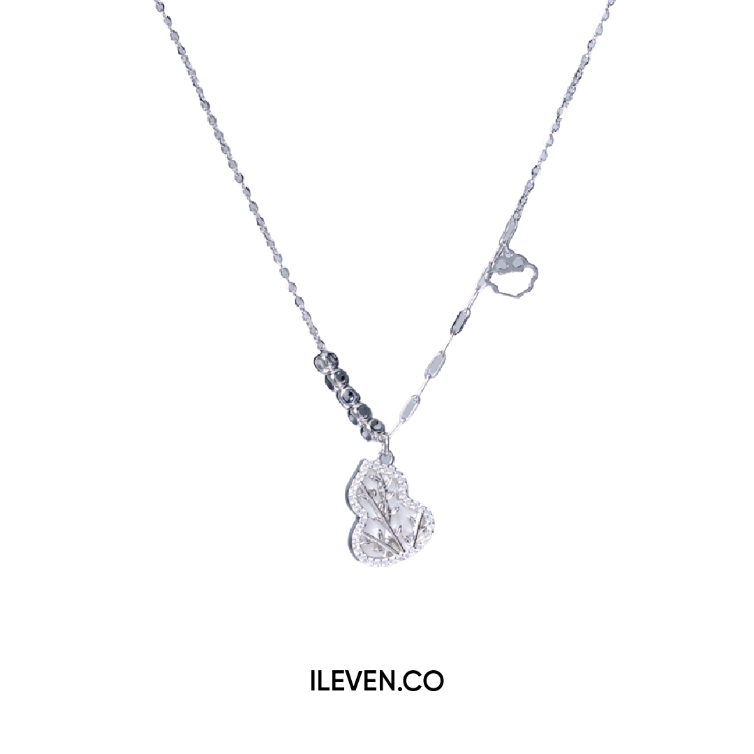 ETERNAL GOURD NECKLACE – CRAFTED IN STERLING SILVER WITH TRIPLESHIELD™