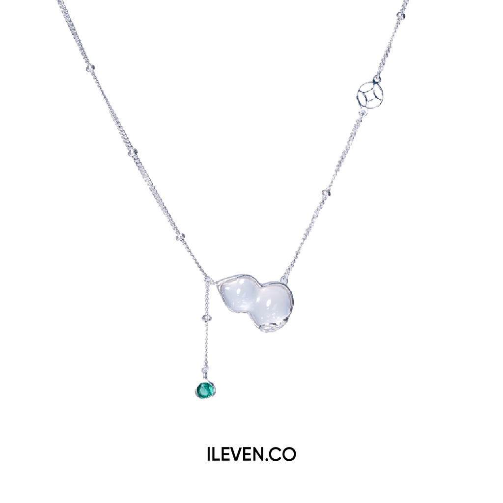 HARMONY GOURD NECKLACE – CRAFTED IN STERLING SILVER WITH TRIPLESHIELD™