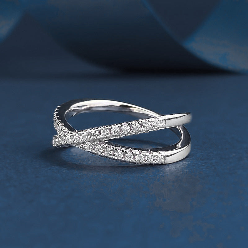LUMINOUS CROSS RING – CRAFTED IN STERLING SILVER