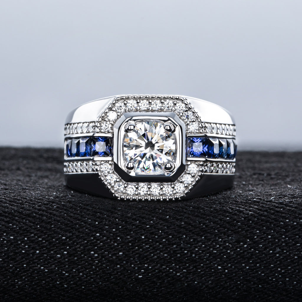 NHẪN SAPPHIRE LEGACY – ĐƯỢC CHẾ TẠO BẠC STERLING VỚI ETERNAGOLD™