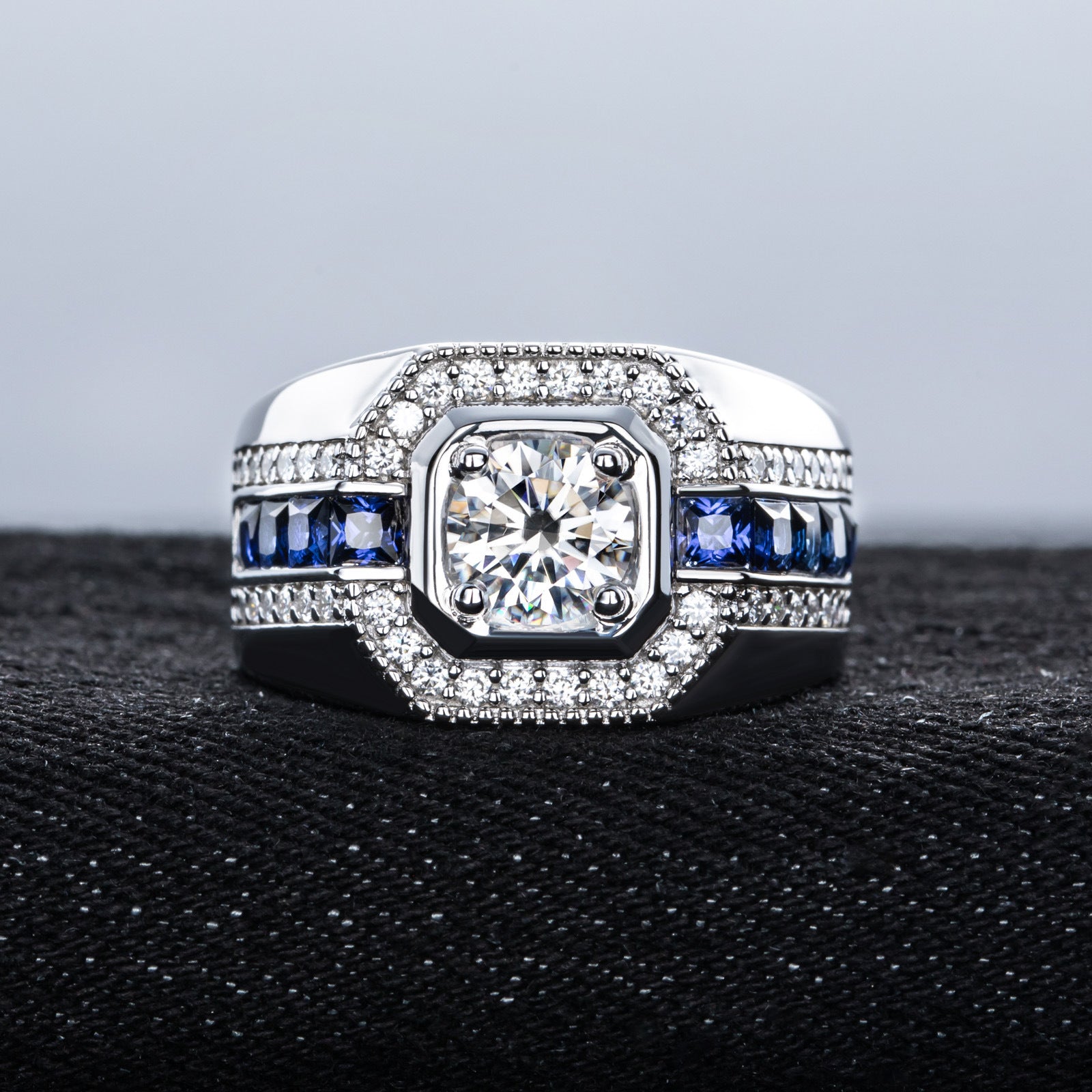 NHẪN SAPPHIRE LEGACY – ĐƯỢC CHẾ TẠO BẠC STERLING VỚI ETERNAGOLD™