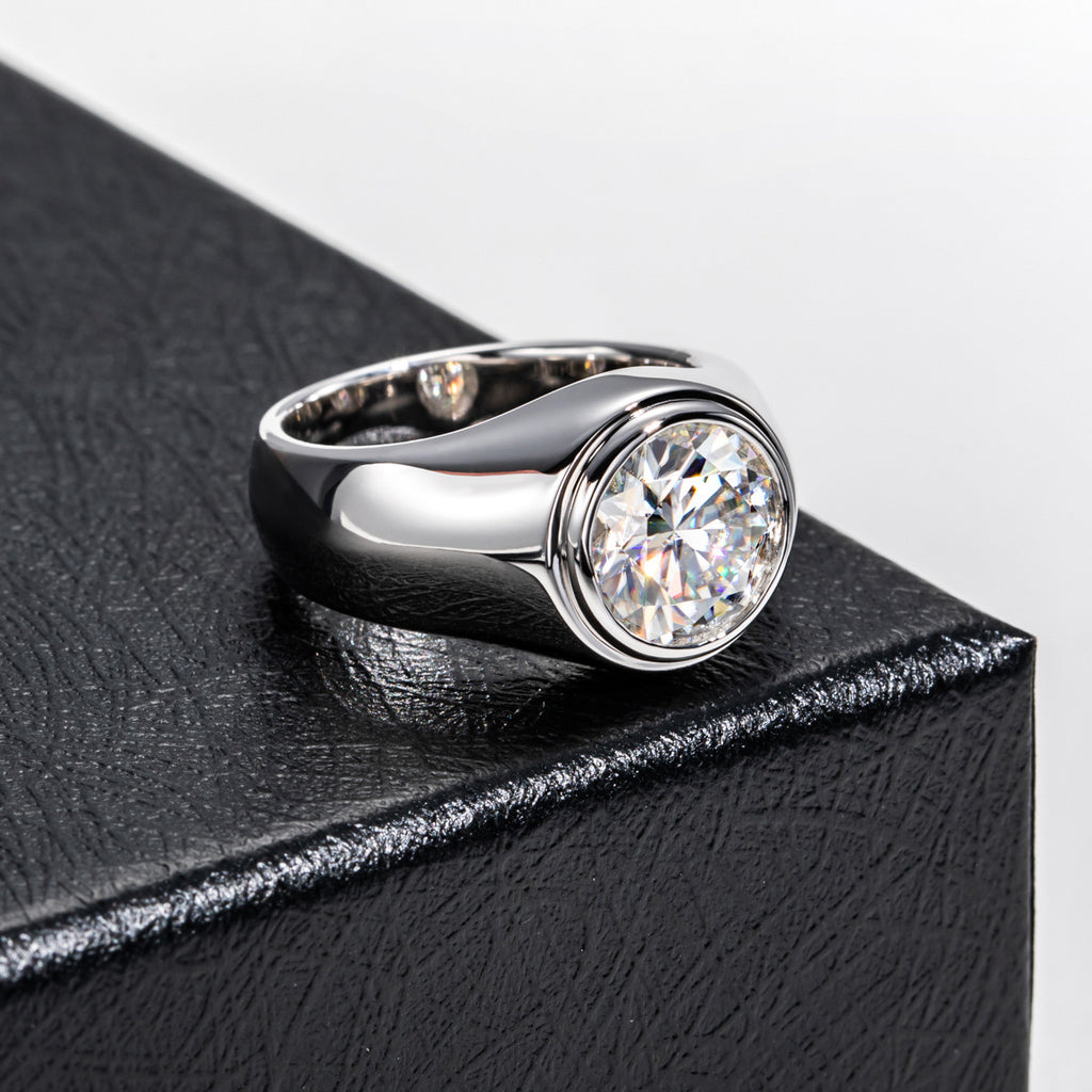 NHẪN AURORA SOLITAIRE – ĐƯỢC CHẾ TẠO BẠC STERLING VỚI ETERNAGOLD™