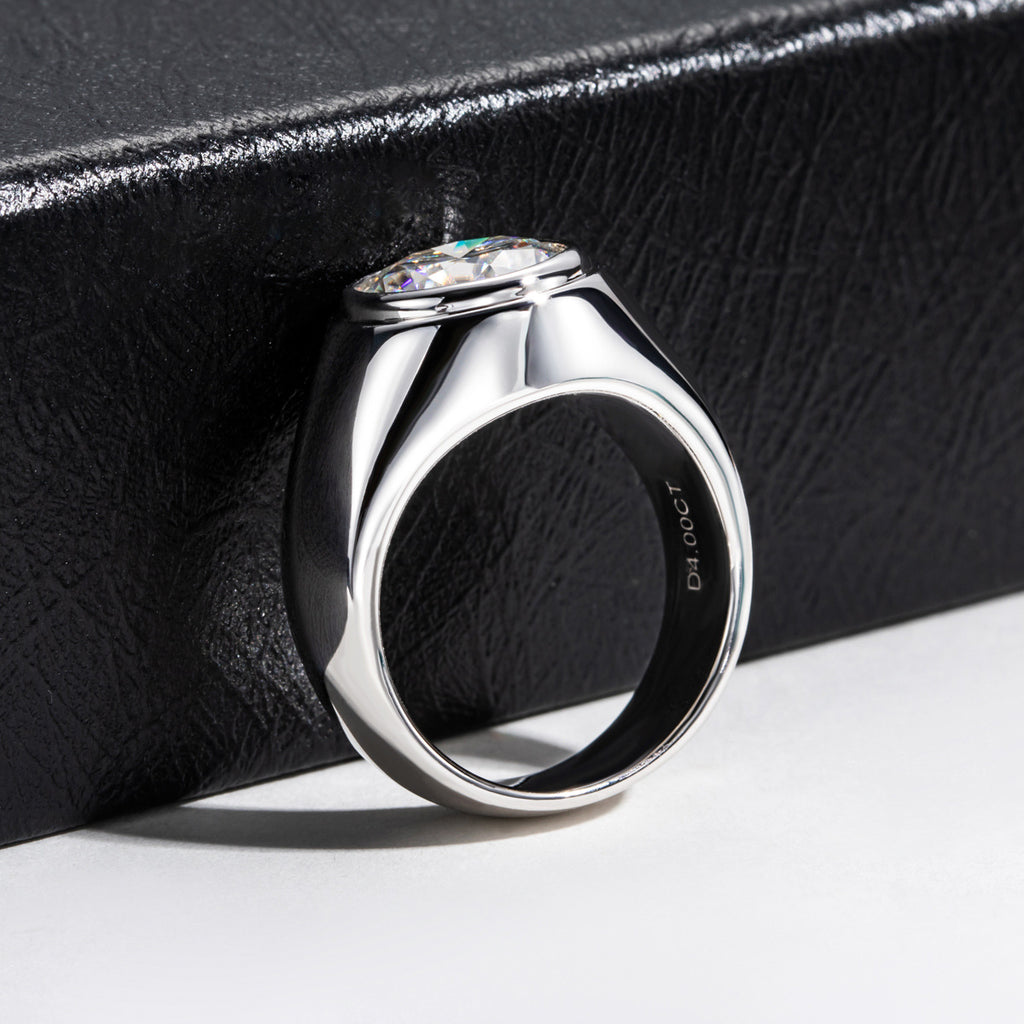 NHẪN AURORA SOLITAIRE – ĐƯỢC CHẾ TẠO BẠC STERLING VỚI ETERNAGOLD™