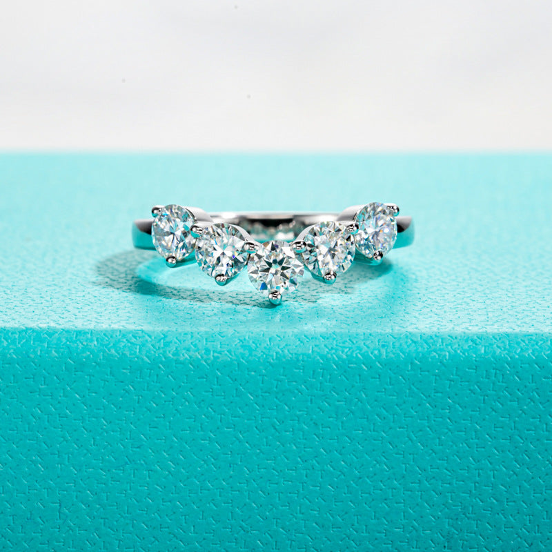 NHẪN CROWN BRILLIANCE – ĐƯỢC CHẾ TẠO BẠC STERLING VỚI ETERNAGOLD™