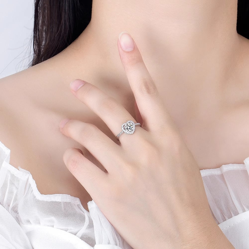 HEART LIGHT RING – CRAFTED IN STERLING SILVER