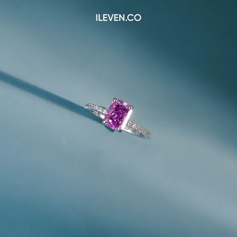 NHẪN MÁ HỒNG – ĐƯỢC CHẾ TẠO BẰNG BẠC STERLING VỚI TRIPLESHIELD™