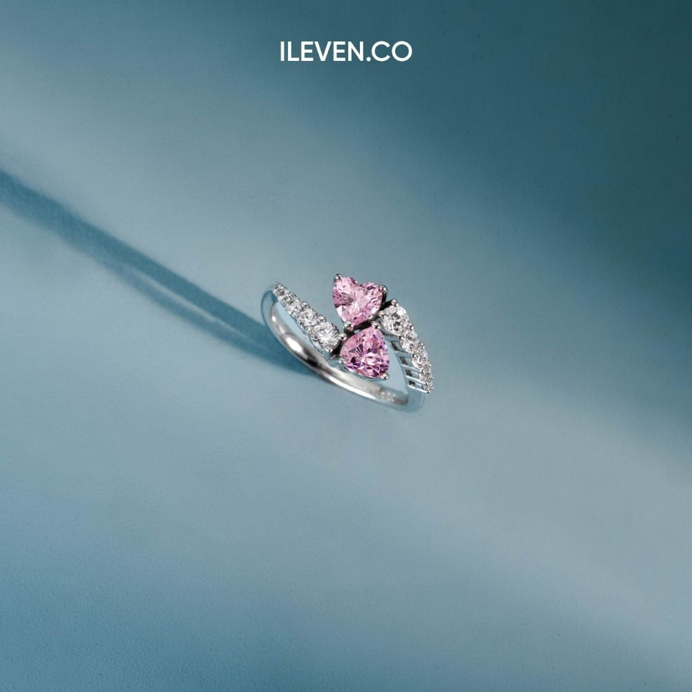 NHẪN ĐÔI ROMANCE – ĐƯỢC CHẾ TẠO BẠC STERLING VỚI TRIPLESHIELD™